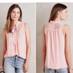 Anthropologie Bow Blouse size 2